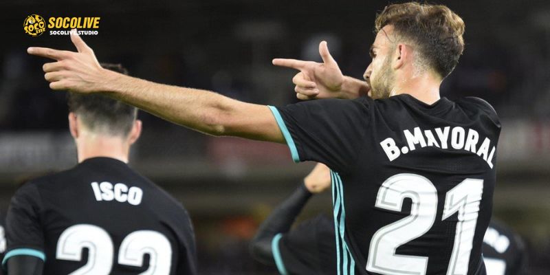 Tiền đạo Mayoral sẵn sàng cho trận đấu 